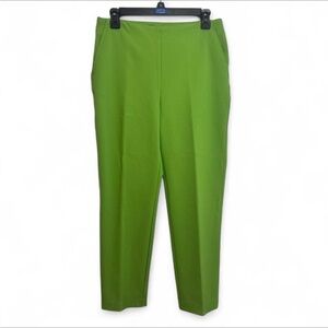 Rachel Zoe—Lime Elastic Green Trousers